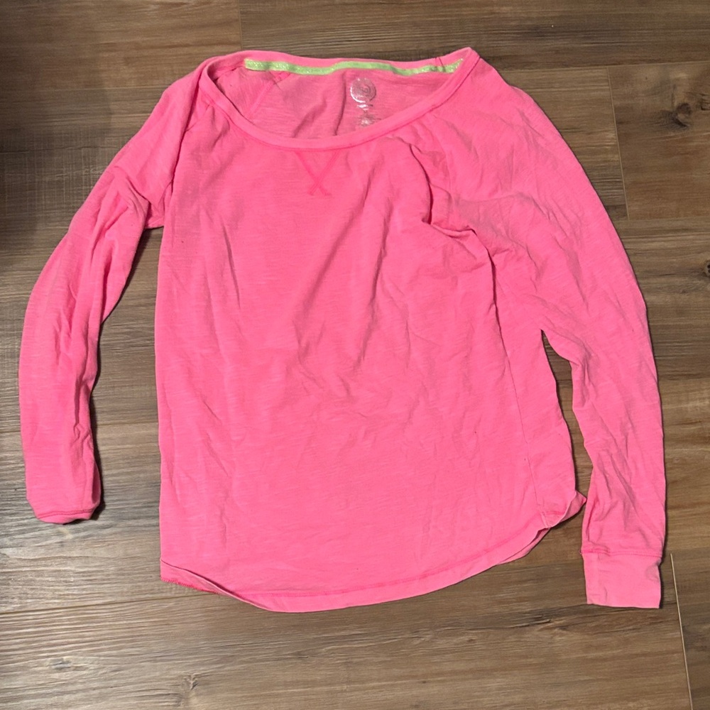 SO Vibrant Pink Long Sleeve Women's Tee